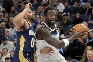 兰德尔20+6+5爱德华兹17+3+5 森林狼41分大胜鹈鹕